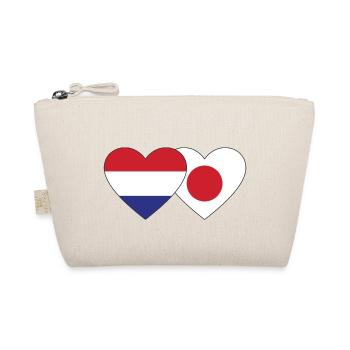 Cœur de drapeau du Japon de Hollande - Trousse biologique - nature - Devant