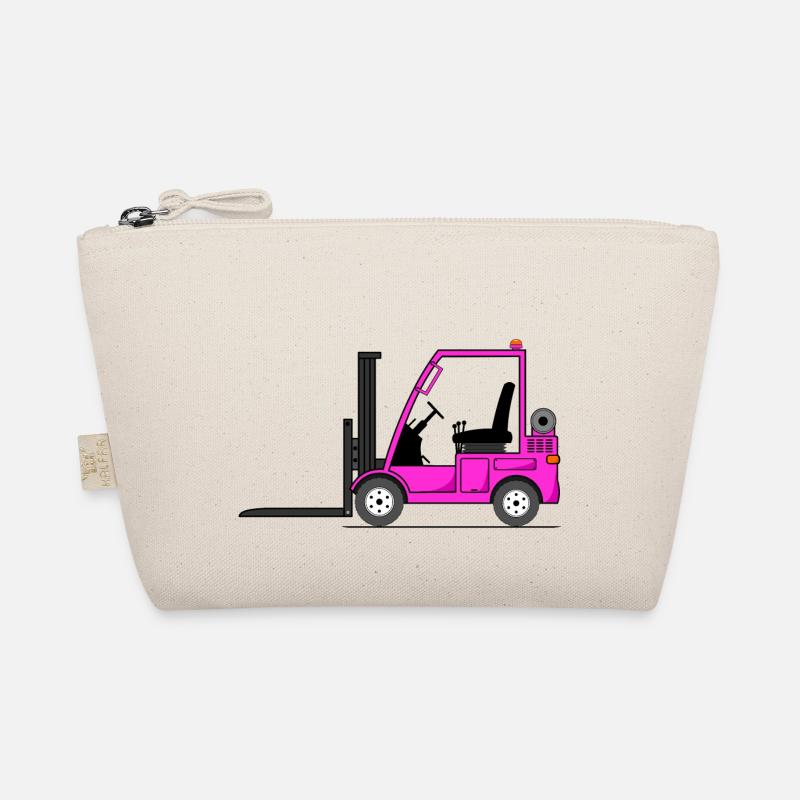 Stapler Gabelstabler Pink Bio-Täschchen