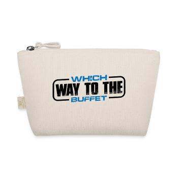 Which Way To The Buffet 17 - Organic Pouch - nature - Front