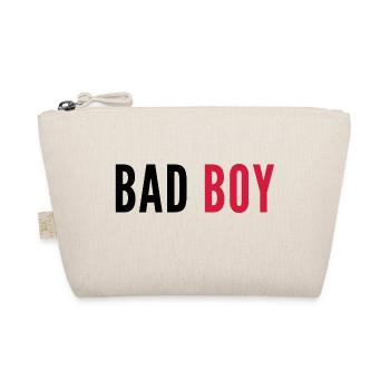 Bad boy / mauvais garçon - Trousse biologique - nature - Devant
