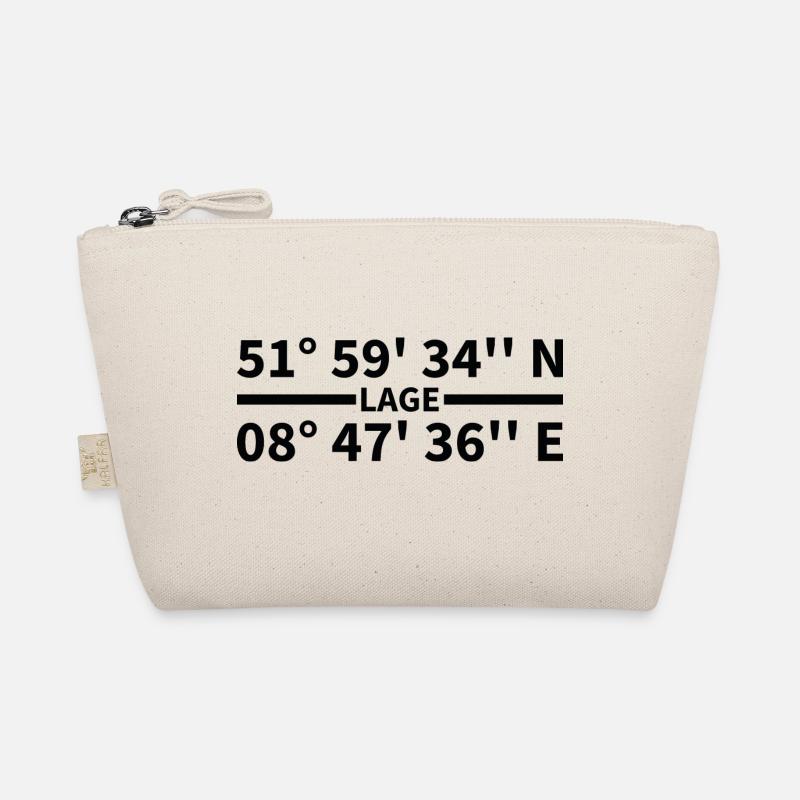 Location coordinates Organic Pouch