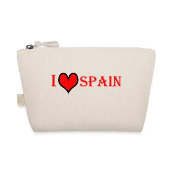 I love Spain - Organic Pouch - nature - Front