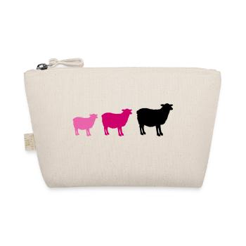 sheep family - Bio-Täschchen - Natur - Vorne