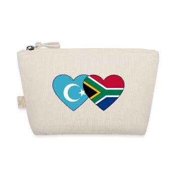 Cœur de drapeau ouïghours d’Afrique du Sud - Trousse biologique - nature - Devant