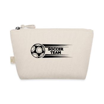 Fußball Soccer - Organic Pouch - nature - Front