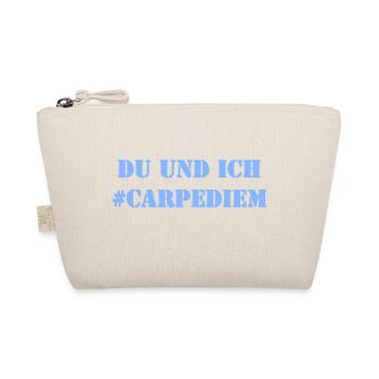 Du und Ich - Carpe Diem - Bio-Täschchen - Natur - Vorne