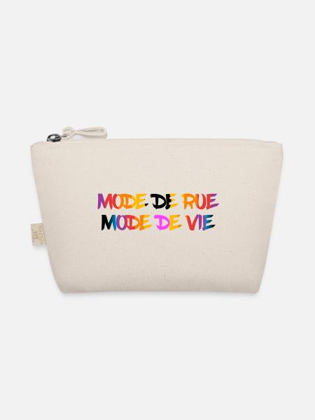Street fashion - Organic Pouch - nature - Front