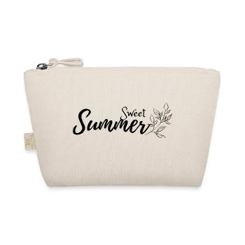 Sweet summer flower - Organic Pouch - nature - Front