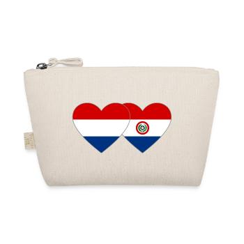 Drapeau du cœur du Paraguay - Trousse biologique - nature - Devant