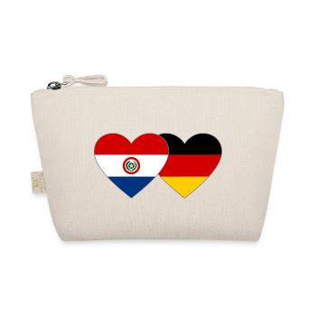 Paraguay Allemagne Drapeau du cœur - Trousse biologique - nature - Devant