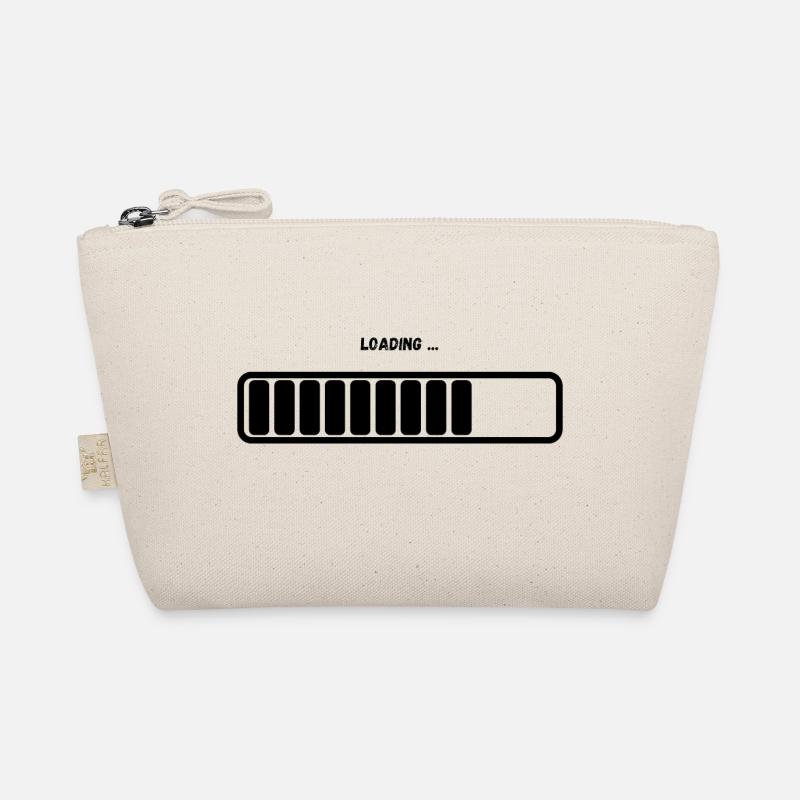 "Loading" Funny Graphic Design Organic Pouch