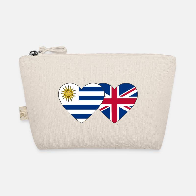 Uruguay Angleterre Drapeau du cœur Trousse biologique