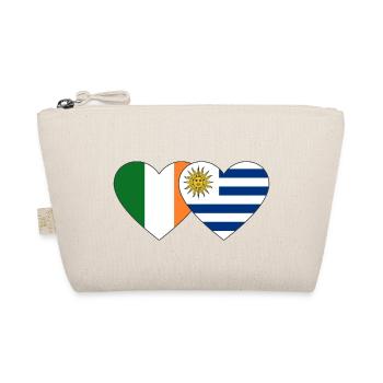 Irlande Uruguay Drapeau du cœur - Trousse biologique - nature - Devant