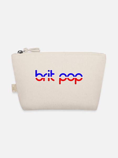 BRIT POP - Organic Pouch - nature - Front