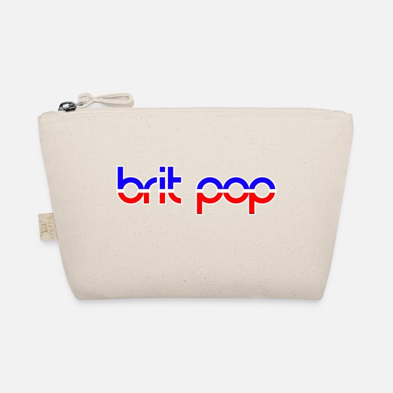 BRIT POP - Bio-Täschchen - Natur