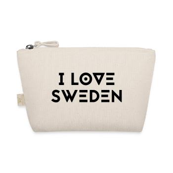 J’AIME LA SUÈDE - Trousse biologique - nature - Devant