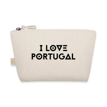 I LOVE PORTUGAL - Organic Pouch - nature - Front