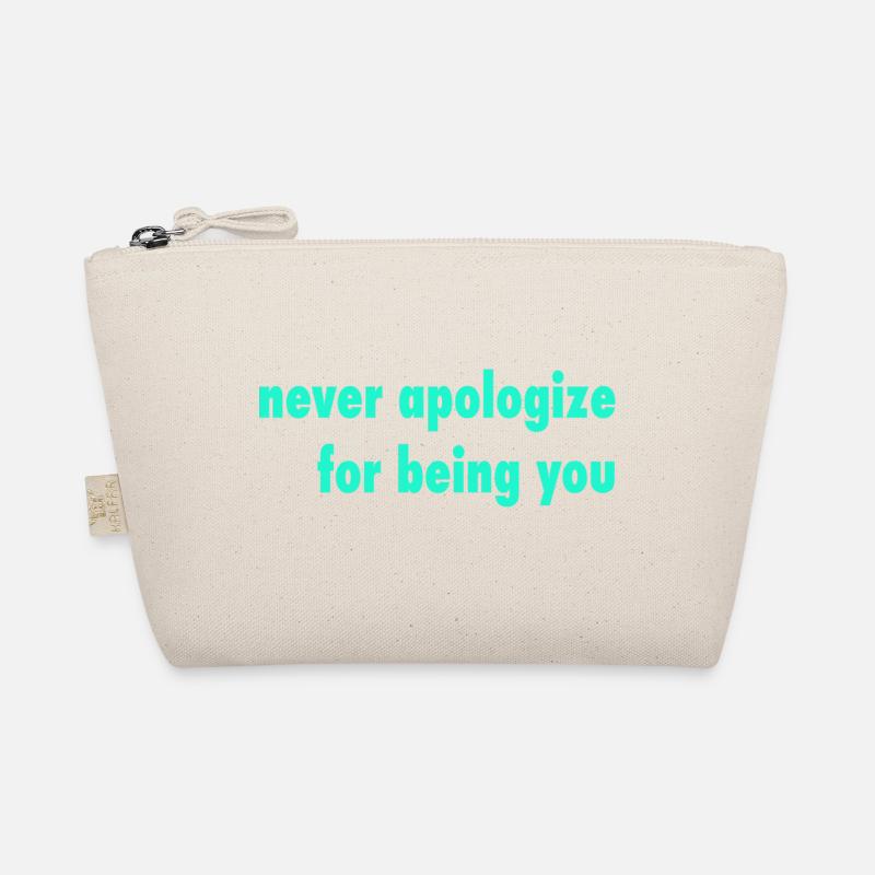never apologize Bio-Täschchen