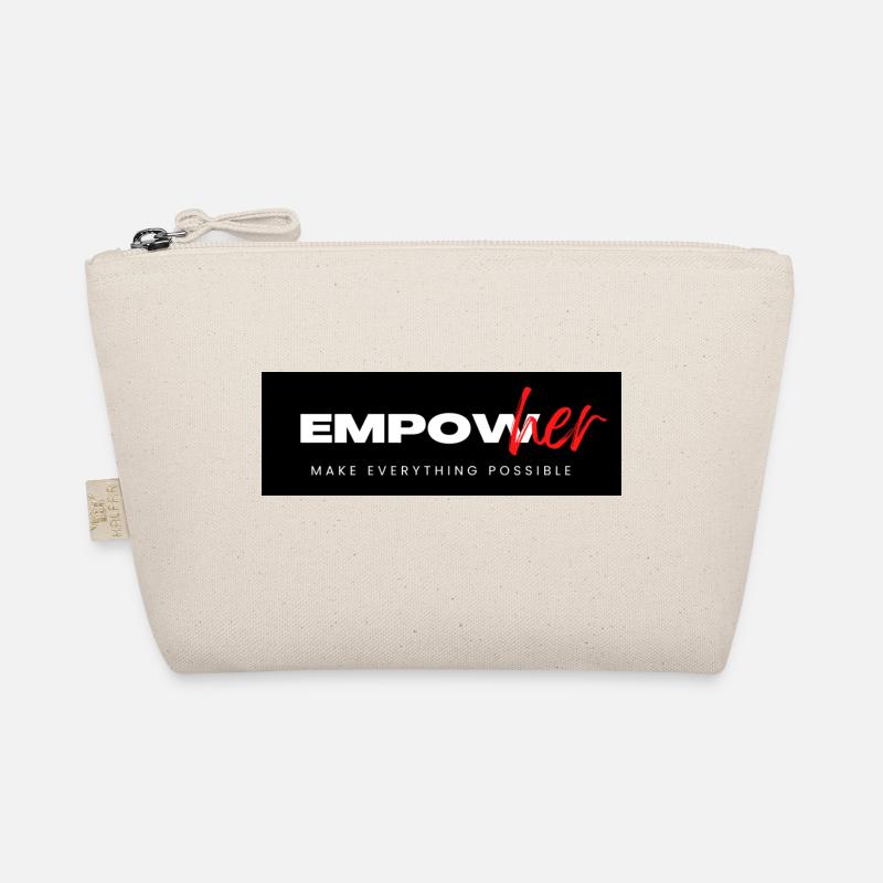 EmpowHer - Make Everything Possible - Bio-Täschchen - Natur