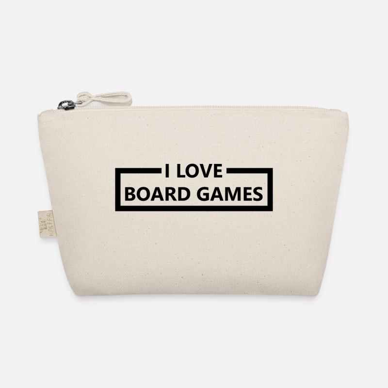 boardgame chess backgammon game night Bio-Täschchen