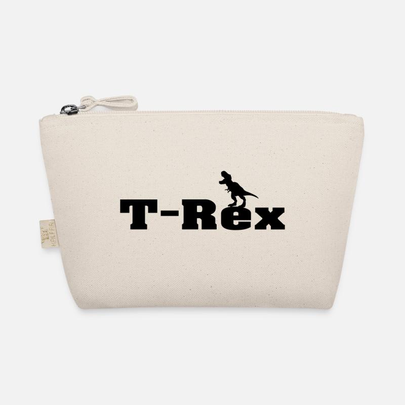 T Rex - Bio-Täschchen - Natur