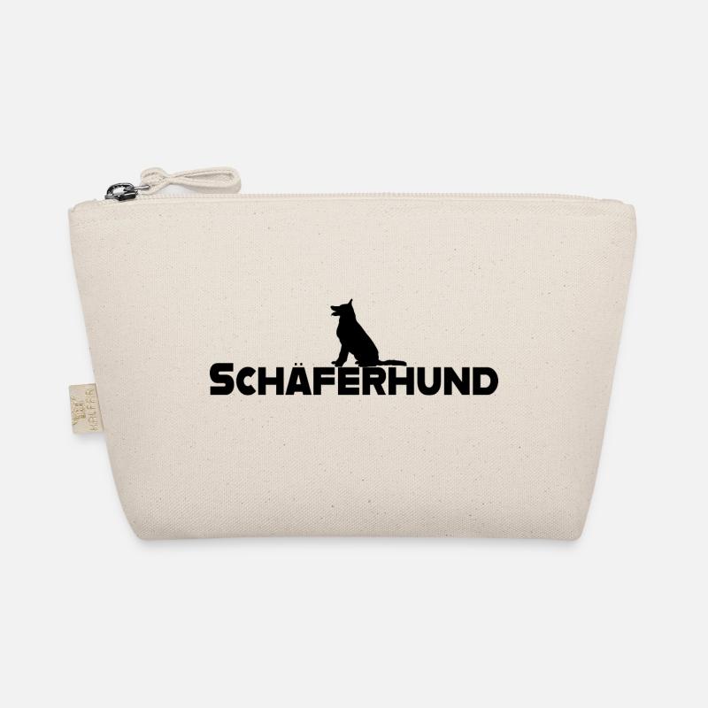 Schäferhund - Bio-Täschchen - Natur