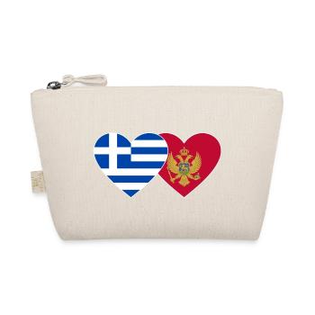 Grèce Monténégro drapeau - Trousse biologique - nature - Devant