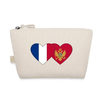 France Monténégro drapeau - Trousse biologique - nature - Devant
