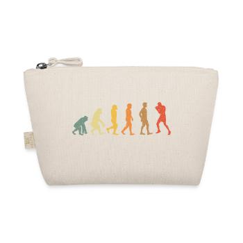 Boxes Evolution vintage retro - Organic Pouch - nature - Front
