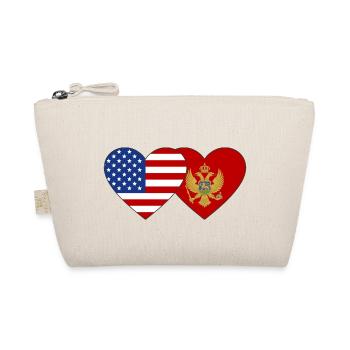 États-Unis Drapeau du Monténégro - Trousse biologique - nature - Devant