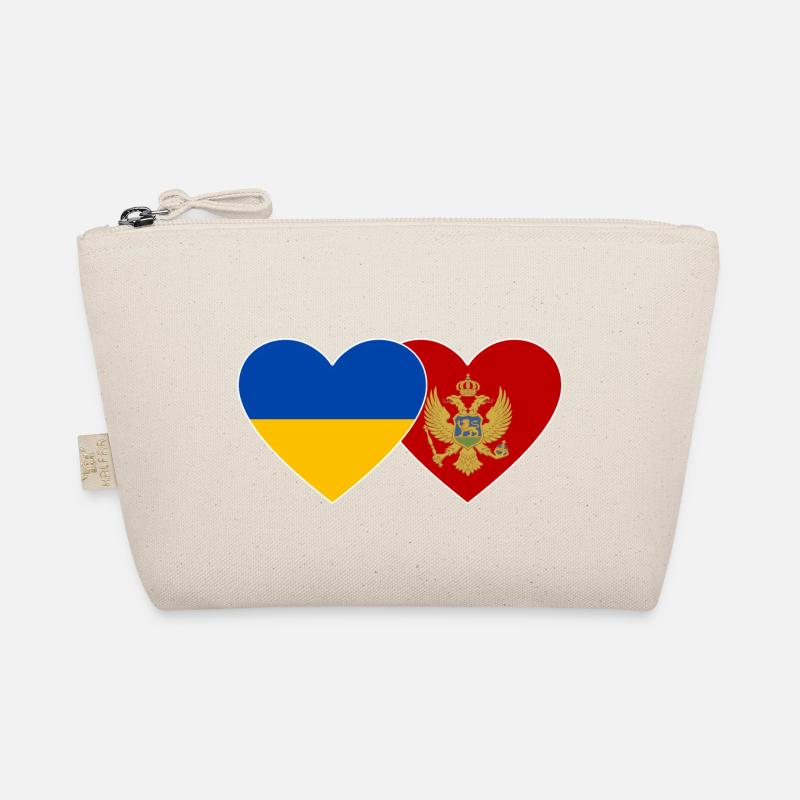 Ukraine Drapeau du Monténégro Trousse biologique