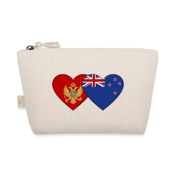 Montenegro New Zealand flag - Organic Pouch - nature - Front