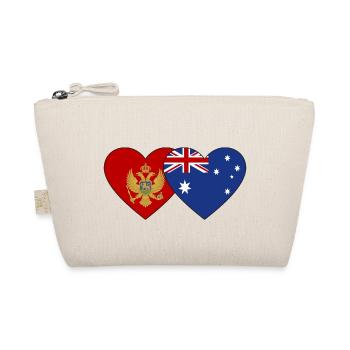 Monténégro Australie Drapeau - Trousse biologique - nature - Devant