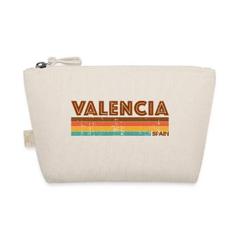Vintage 1980s Style Valencia Spain - Trousse biologique - nature - Devant
