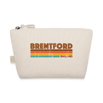 Vintage 1980s Style Brentford England - Trousse biologique - nature - Devant