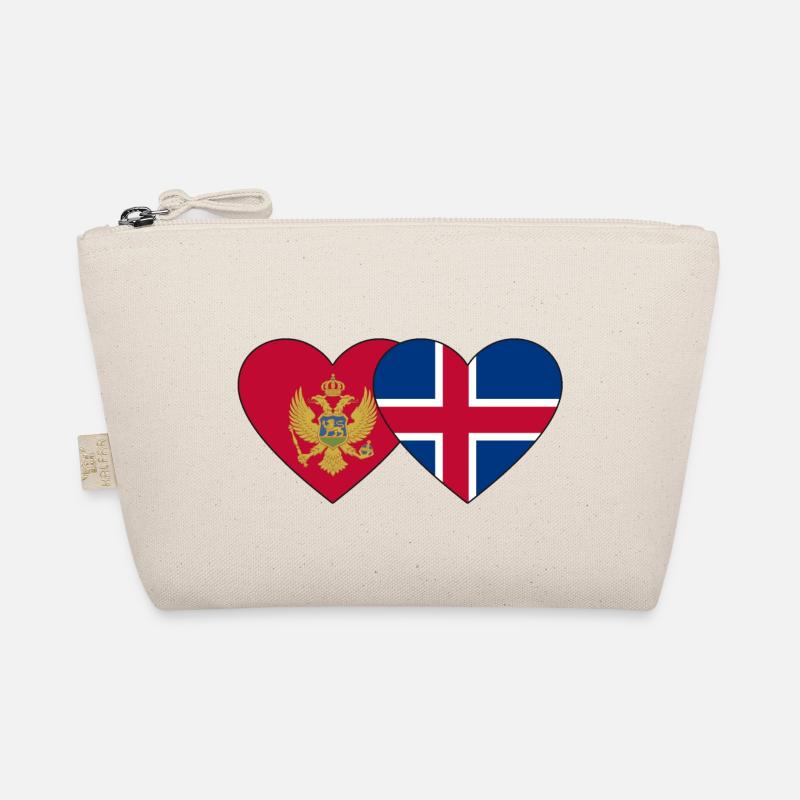 Monténégro Drapeau de l’Islande Trousse biologique