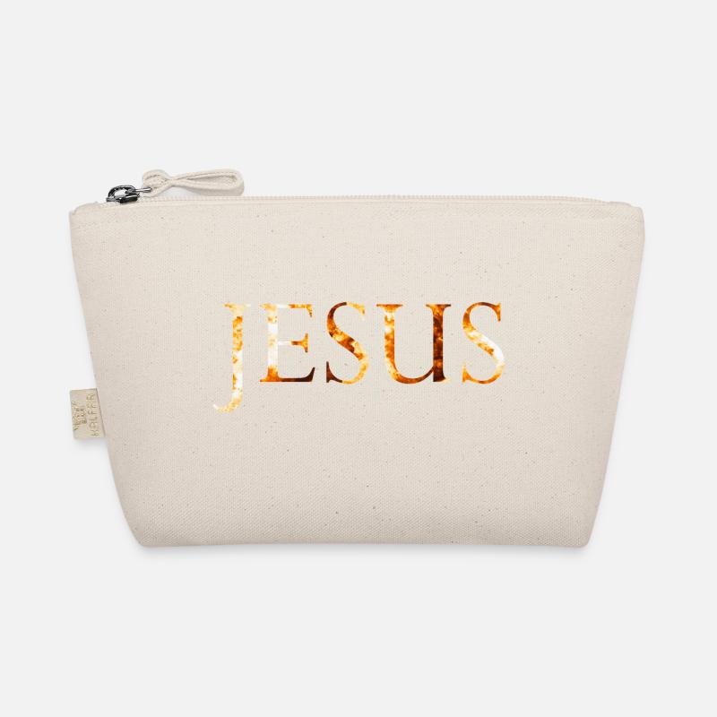 Jesus Feuerball - Bio-Täschchen - Natur