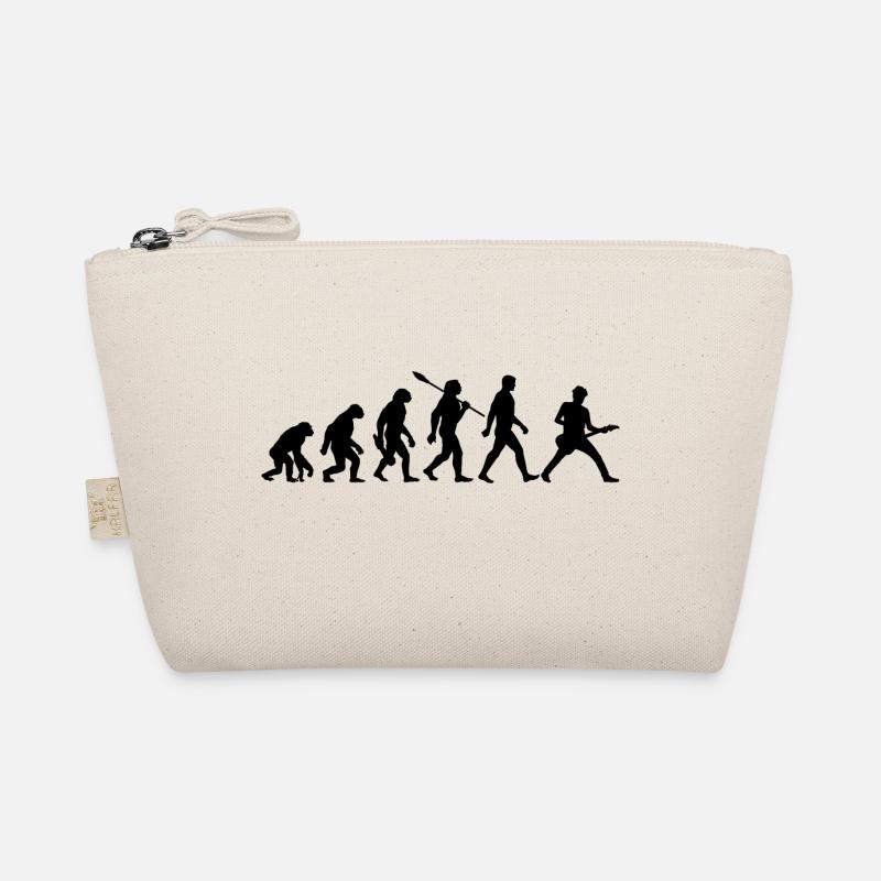 Evolution Gitarrist Rockmusiker Bio-Täschchen