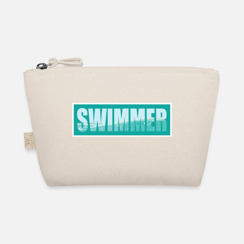 Swimmer - Bio-Täschchen - Natur