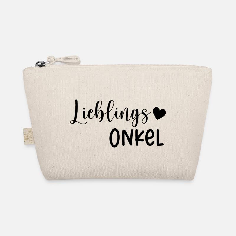 Lieblings Onkel Geschenkidee - Bio-Täschchen - Natur