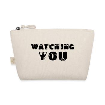watching you - Bio-Täschchen - Natur - Vorne