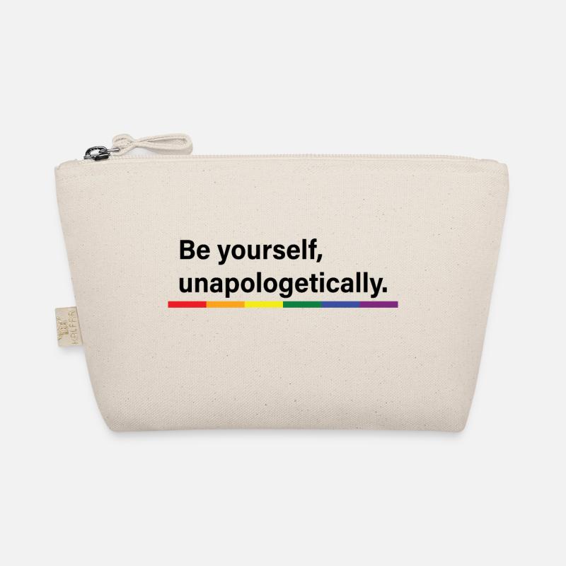 Be yourself - Organic Pouch - nature