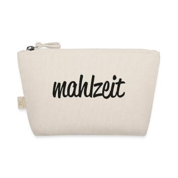 mahlzeit schwarz - Bio-Täschchen - Natur - Vorne