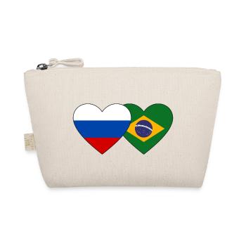 Drapeau de la Russie et du Brésil - Trousse biologique - nature - Devant