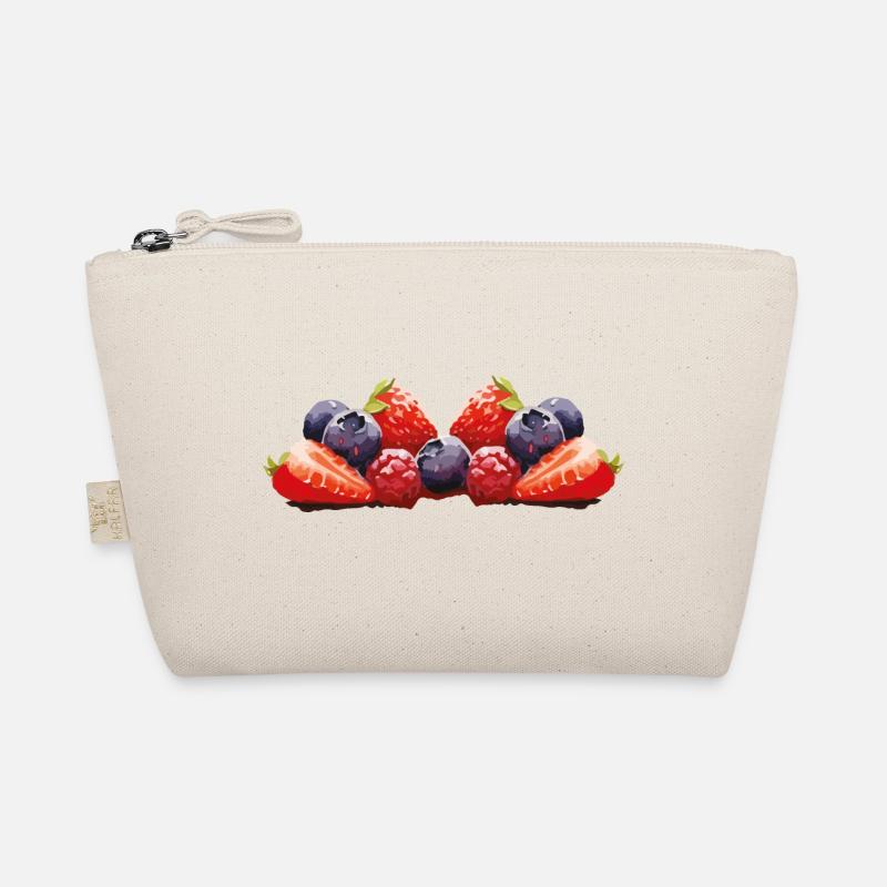 Erdbeere Blaubeere Obst Bio-Täschchen