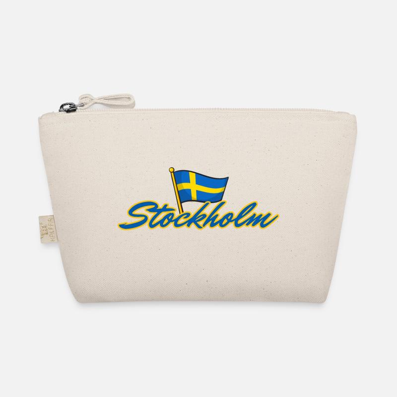 Stockholm Suède Souvenir Trousse biologique
