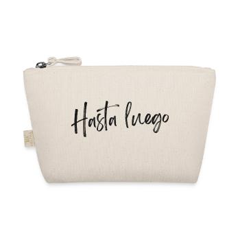Hasta Luego – Lässiges spanisches Abschiedsdesign - Bio-Täschchen - Natur - Vorne