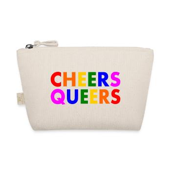 Cheers queers - Organic Pouch - nature - Front