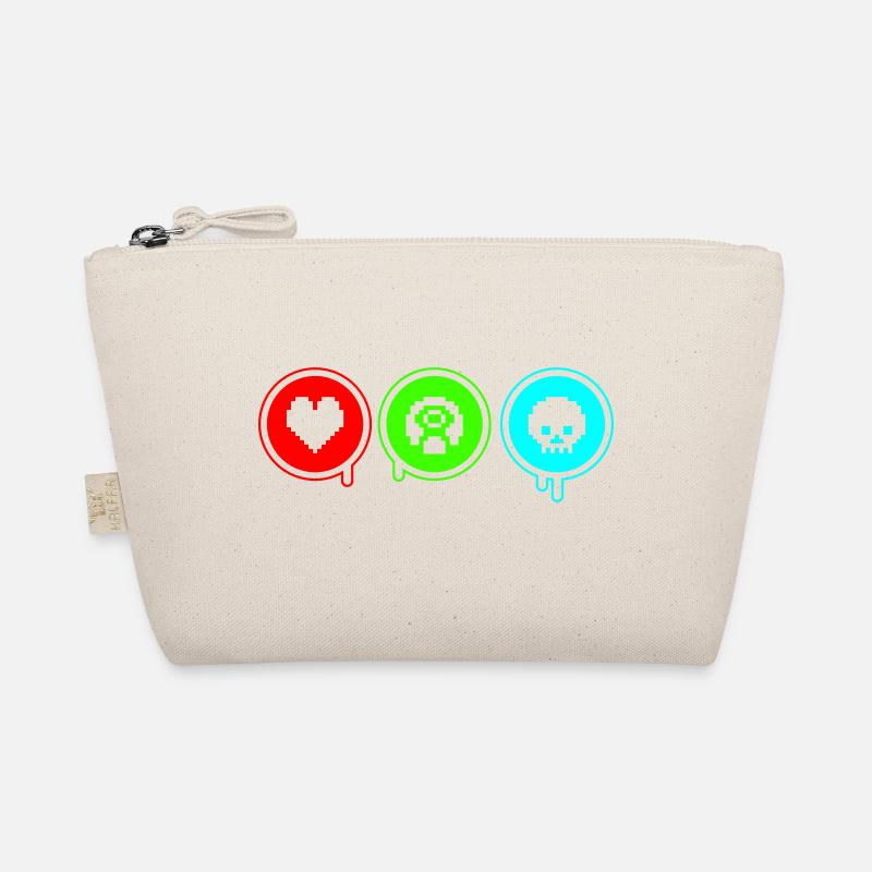 Amour, Rétro, Mort | Impression couleur librement sélectionnable! - Trousse biologique - nature