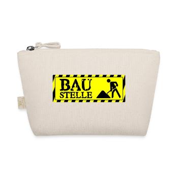 Baustelle - Bio-Täschchen - Natur - Vorne